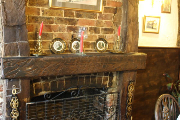 Bar Fire Place The Castle Inn Hotel, Bamber, Sussex