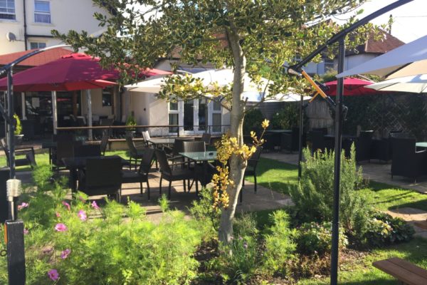 Garden 1 2017 The Castle Inn Hotel, Bamber, Sussex