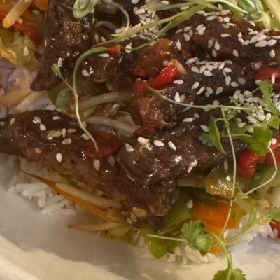 Crispy Chilli Beef £19 Crispy Chilli Beef £19